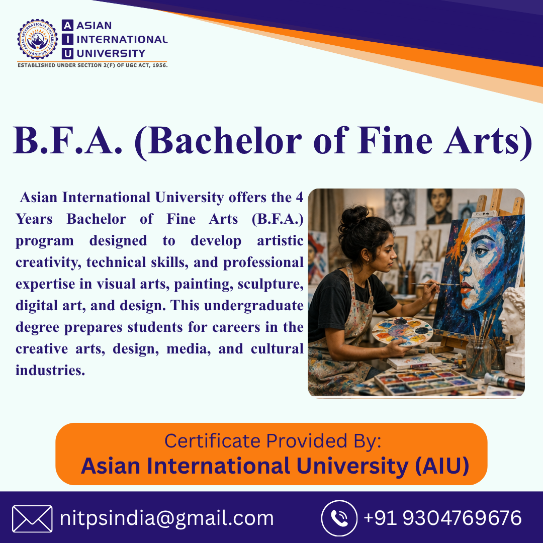 B.f.a. (Bachelor Of Fine Arts)