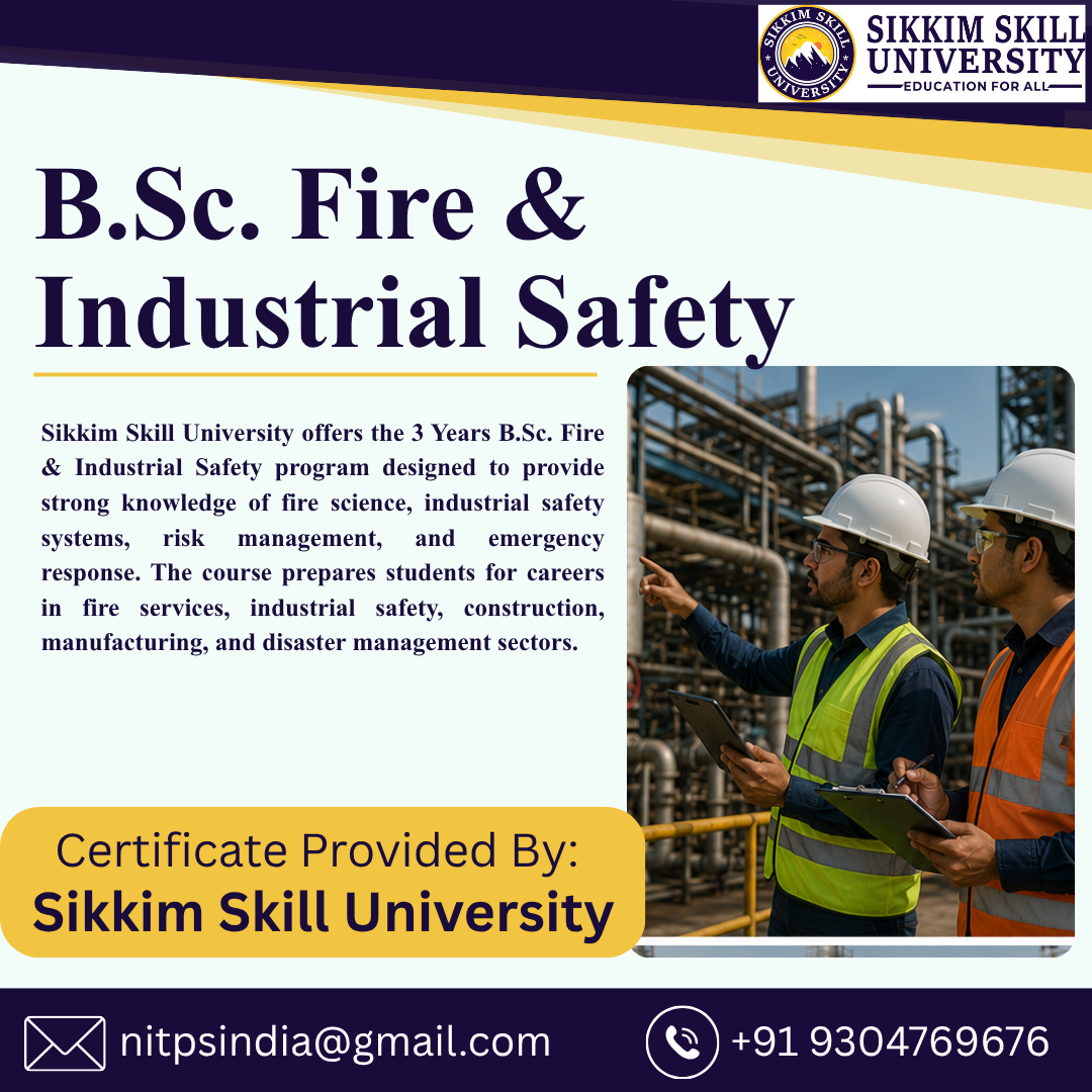 B.sc. Fire & Industrial Safety