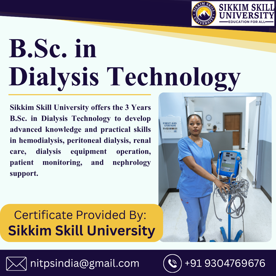 B.sc. In Dialysis Technology