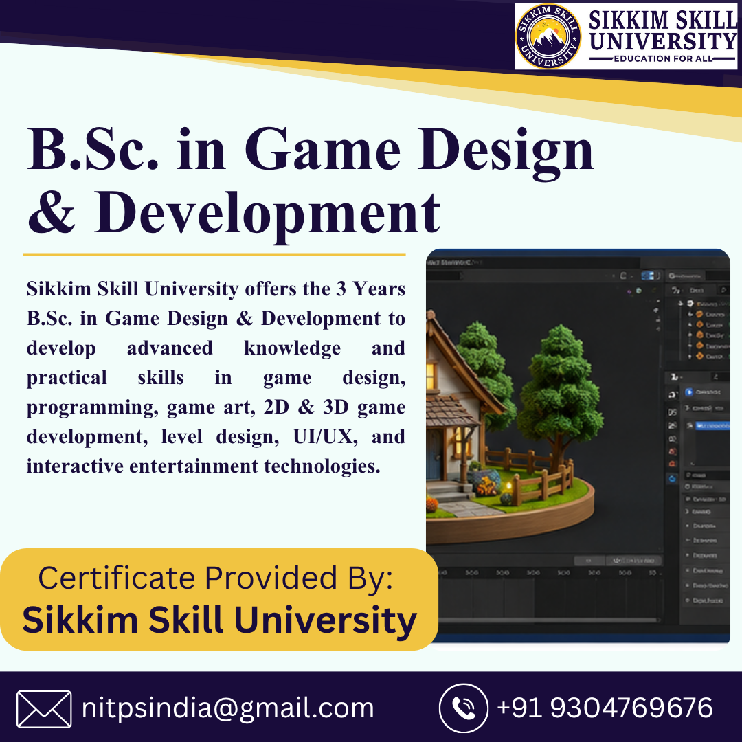 B.sc. In Game Design & Development