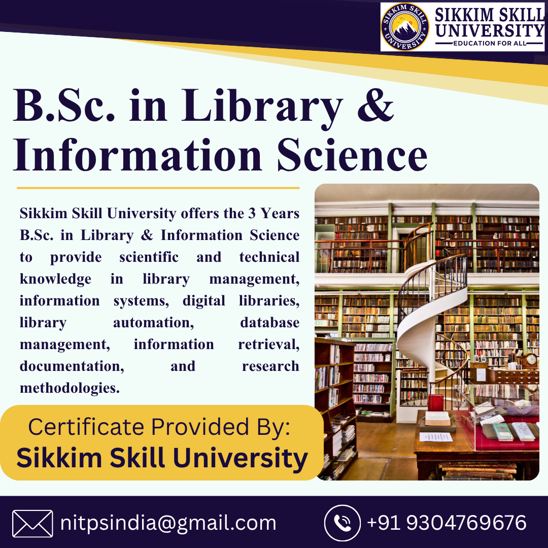 B.sc. In Library & Information Science