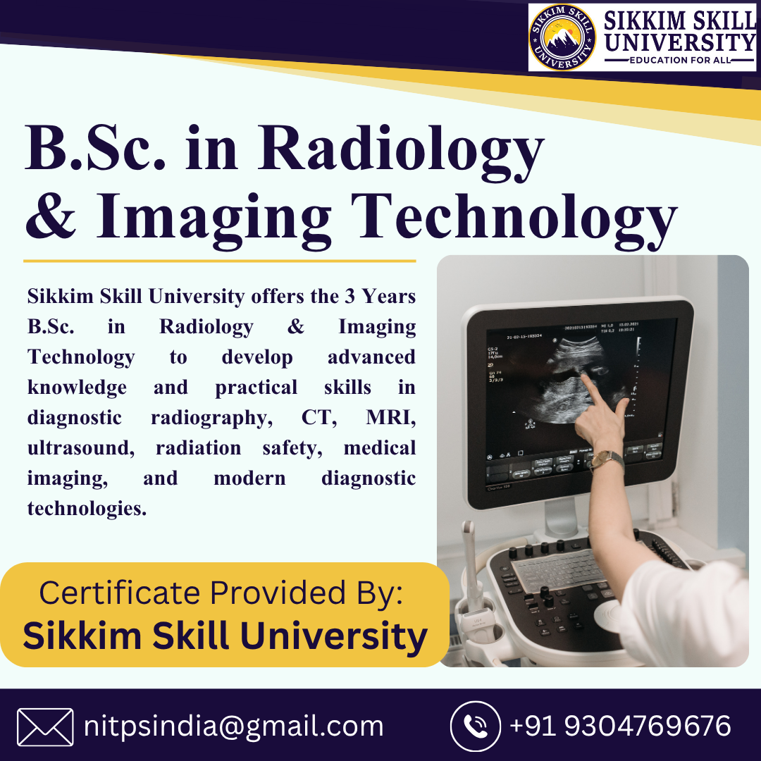 B.sc. In Radiology & Imaging Technology