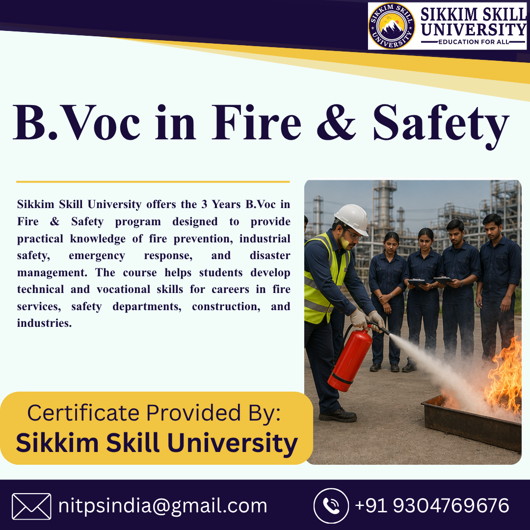 B.voc In Fire & Safety