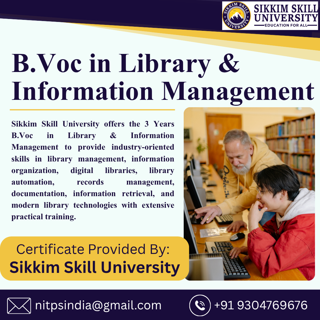 B.voc In Library & Information Management