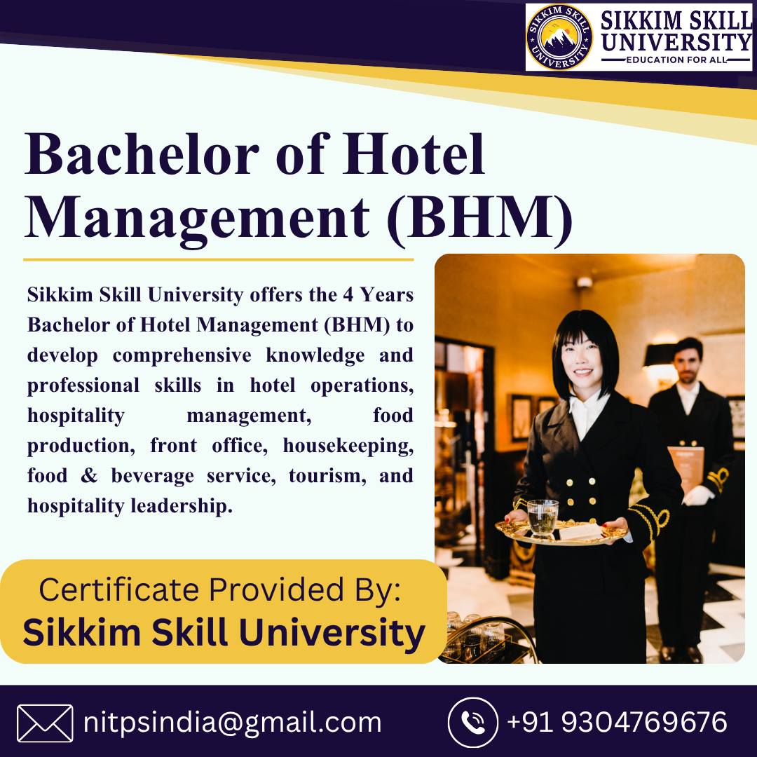 Bachelor Of Hotel Management (Bhm)
