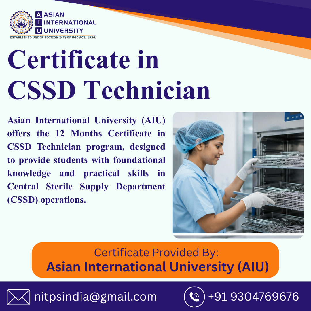 Cssd Technician