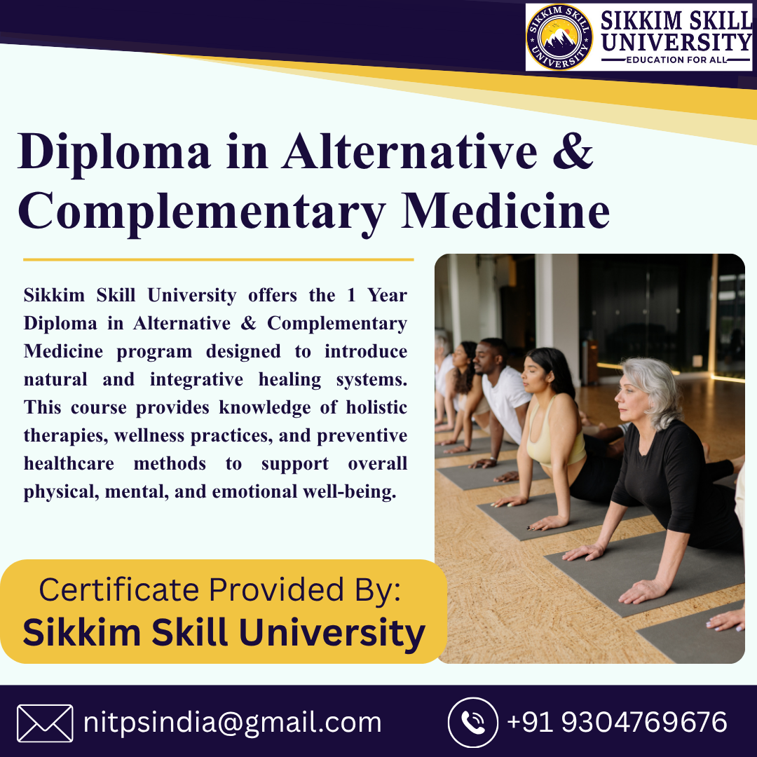 Diploma In Alternative & Complementary Medicine