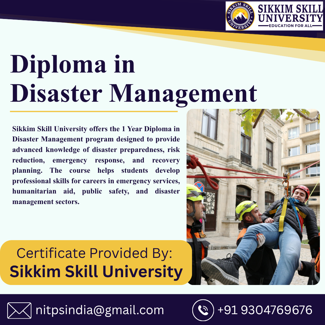 Diploma In Disaster Management