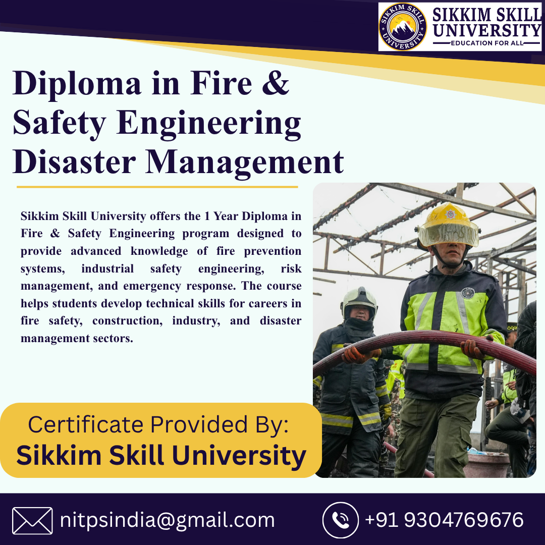 Diploma In Fire & Safety Engineering
