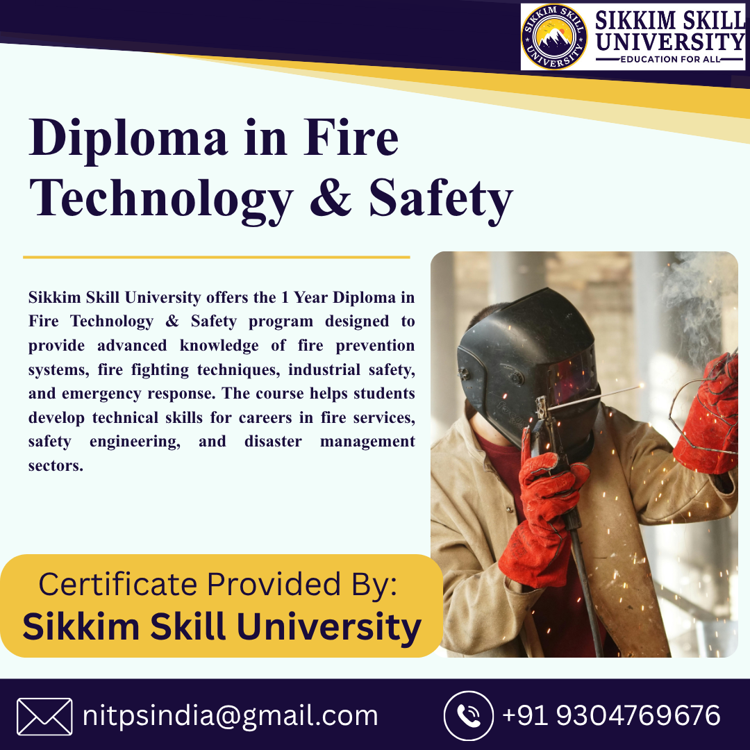 Diploma In Fire Technology & Safety