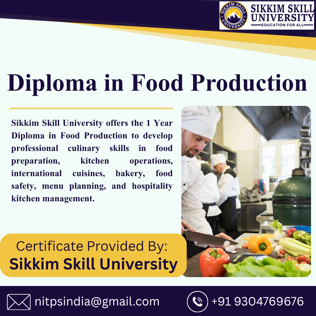 Diploma In Food Production
