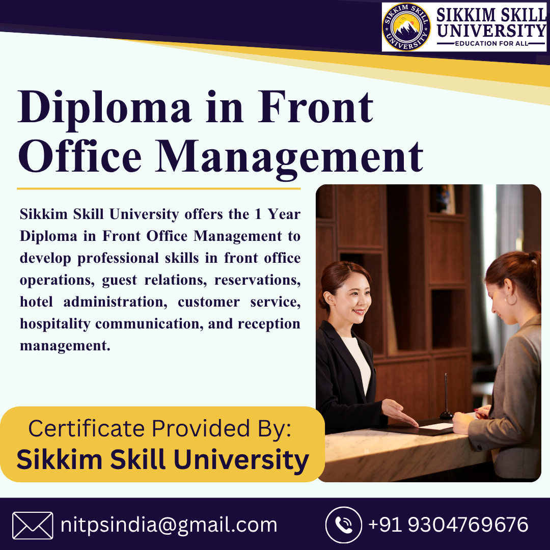 Diploma In Front Office Management