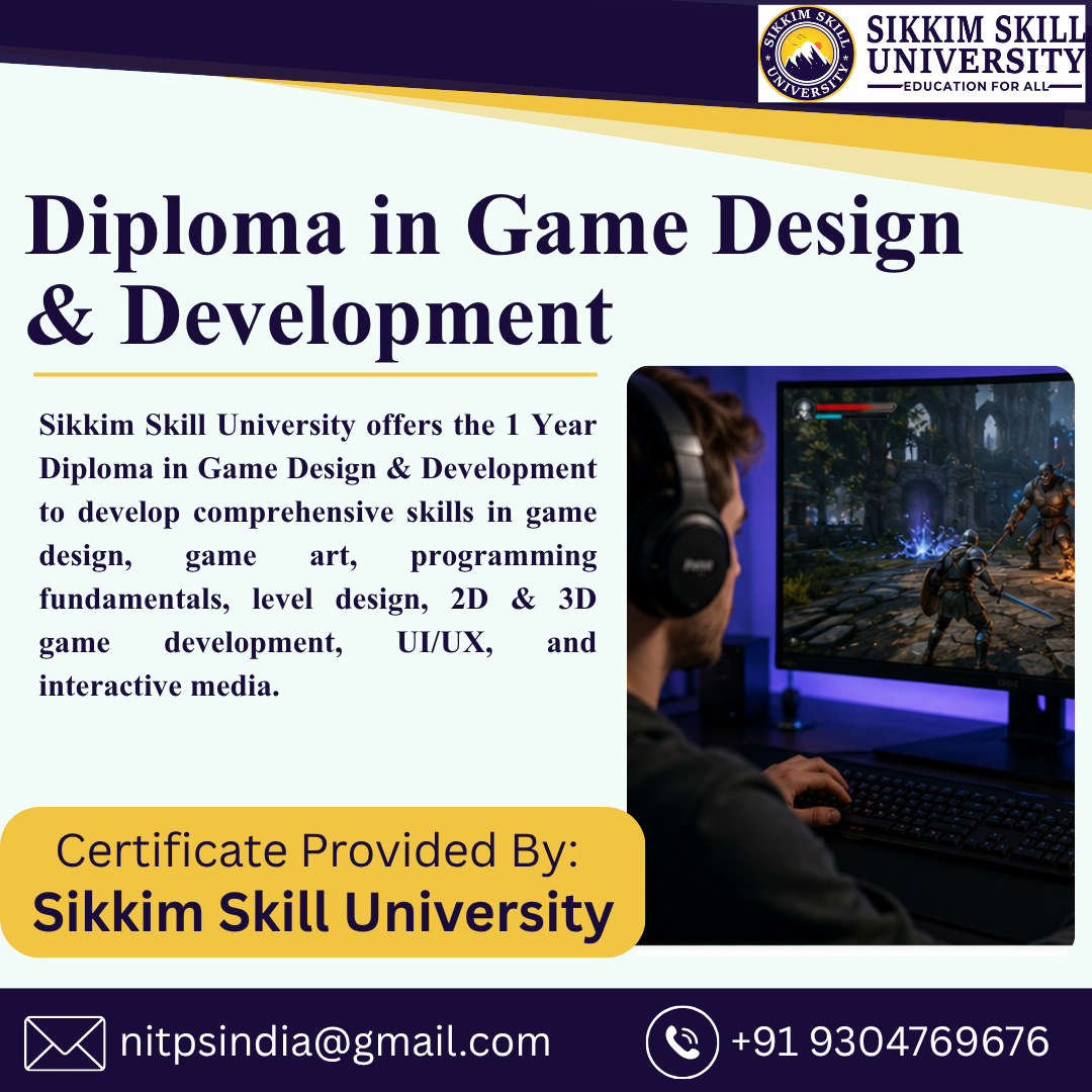 Diploma In Game Design & Development
