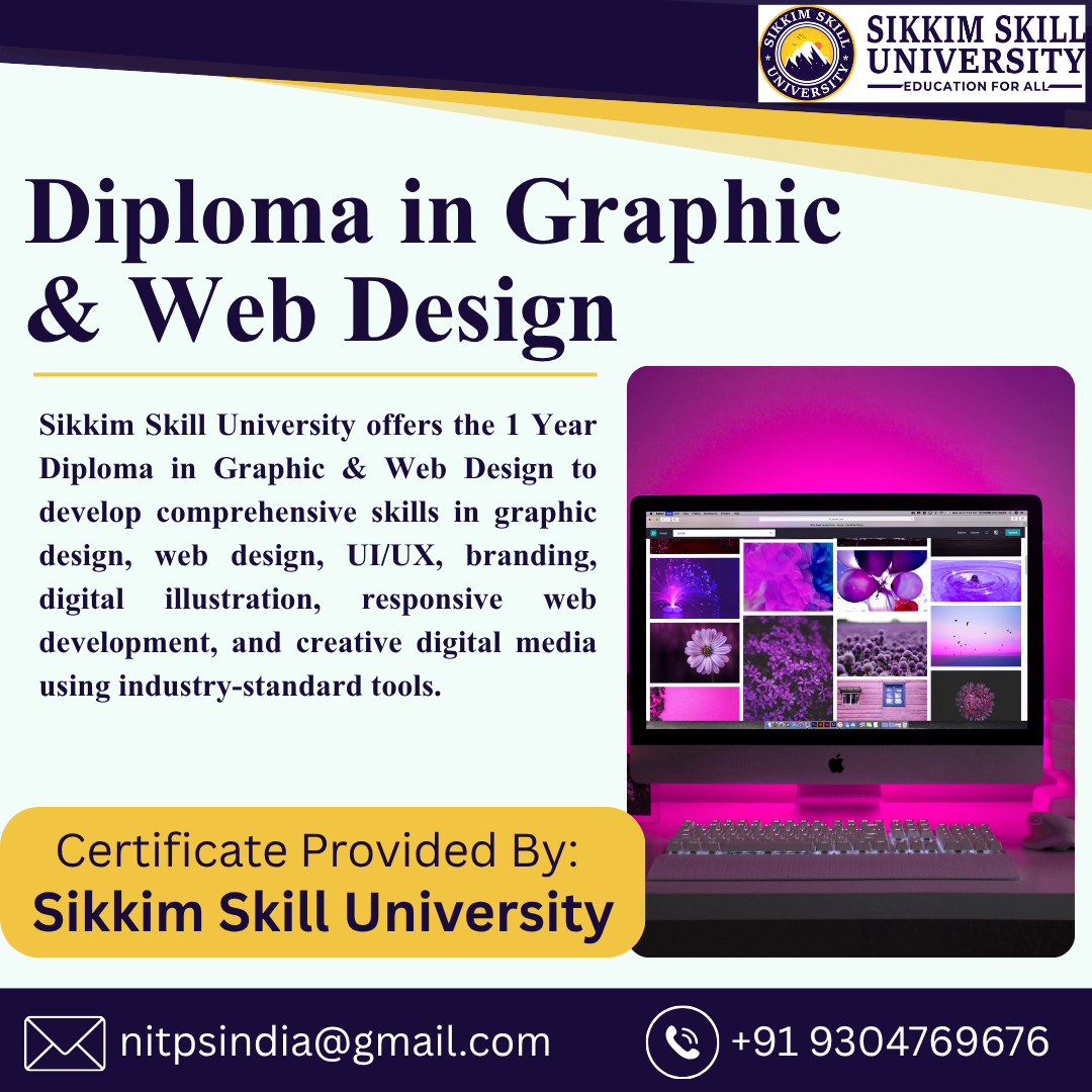 Diploma In Graphic & Web Design