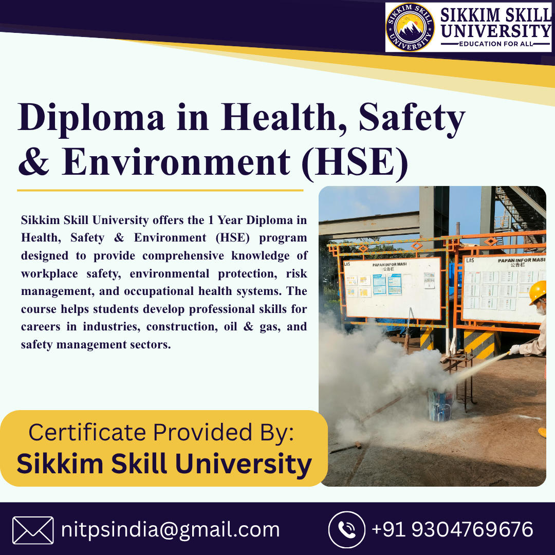 Diploma In Health, Safety & Environment