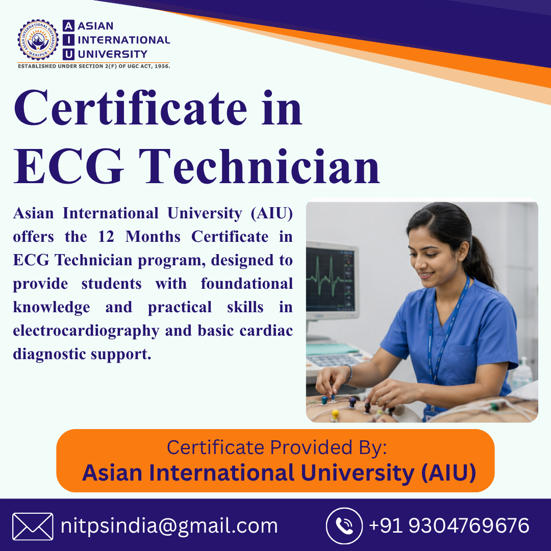 Ecg Technician – 12 Months