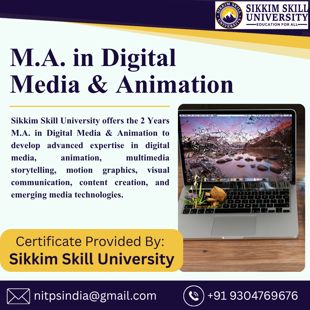 M.a. In Digital Media & Animation