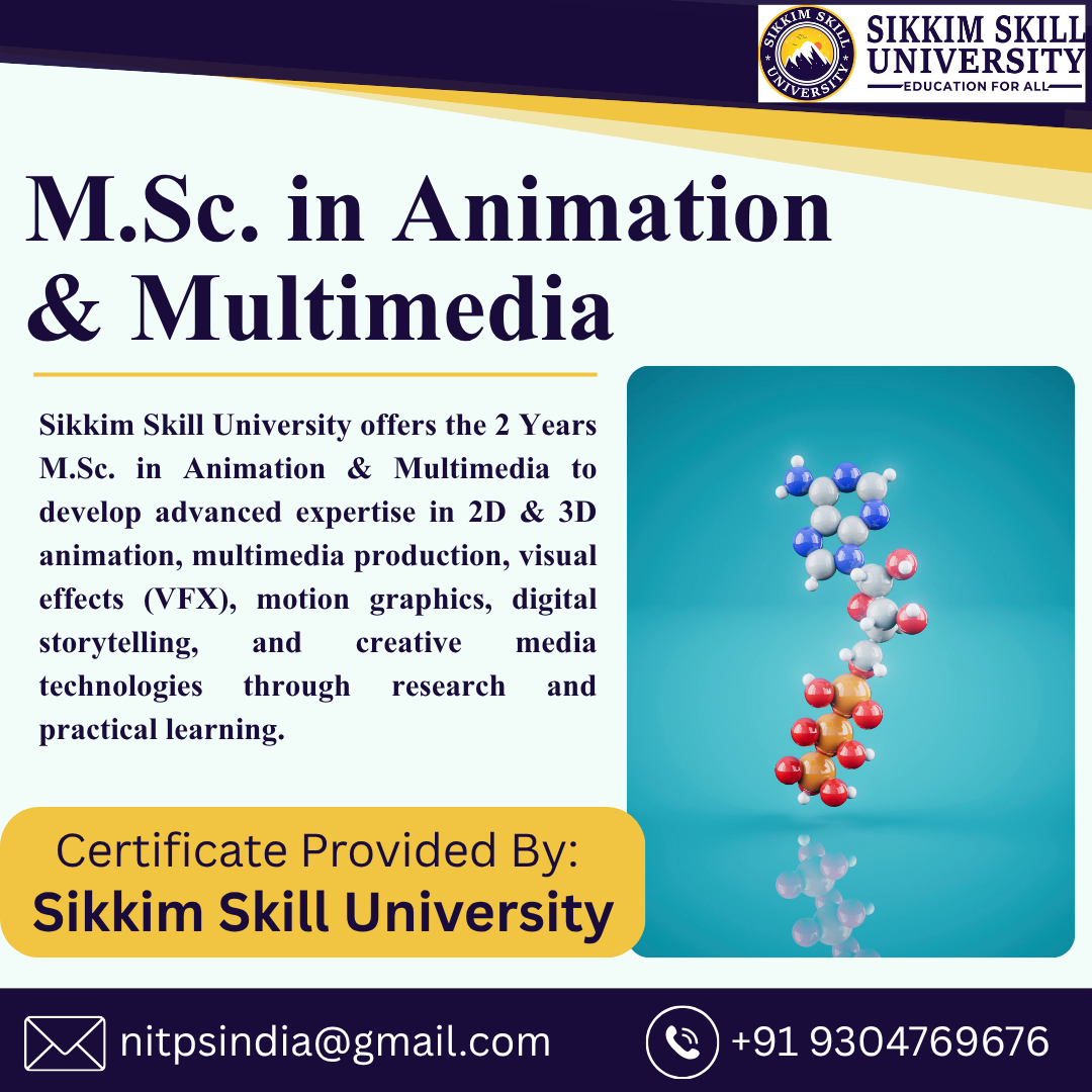 M.sc. In Animation & Multimedia