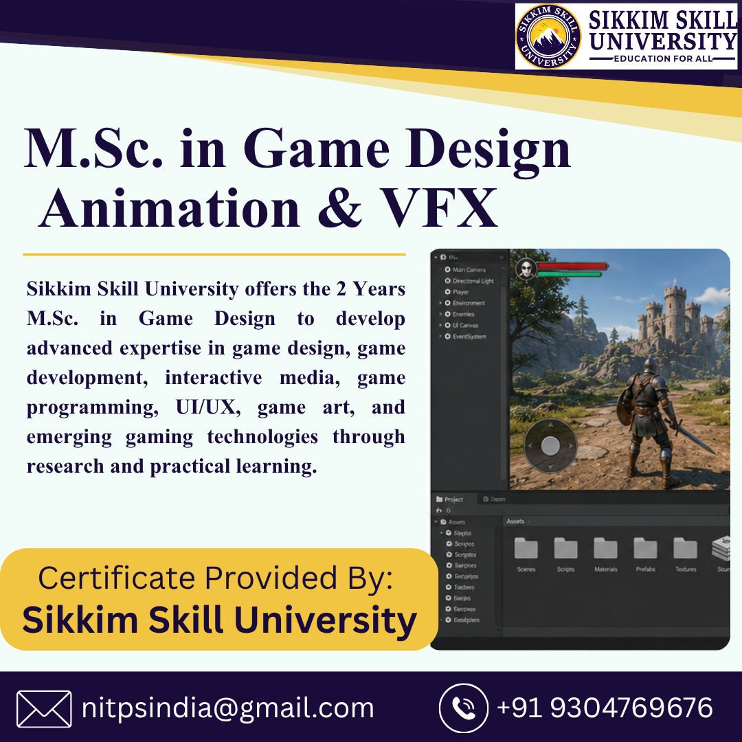 M.sc. In Game Design