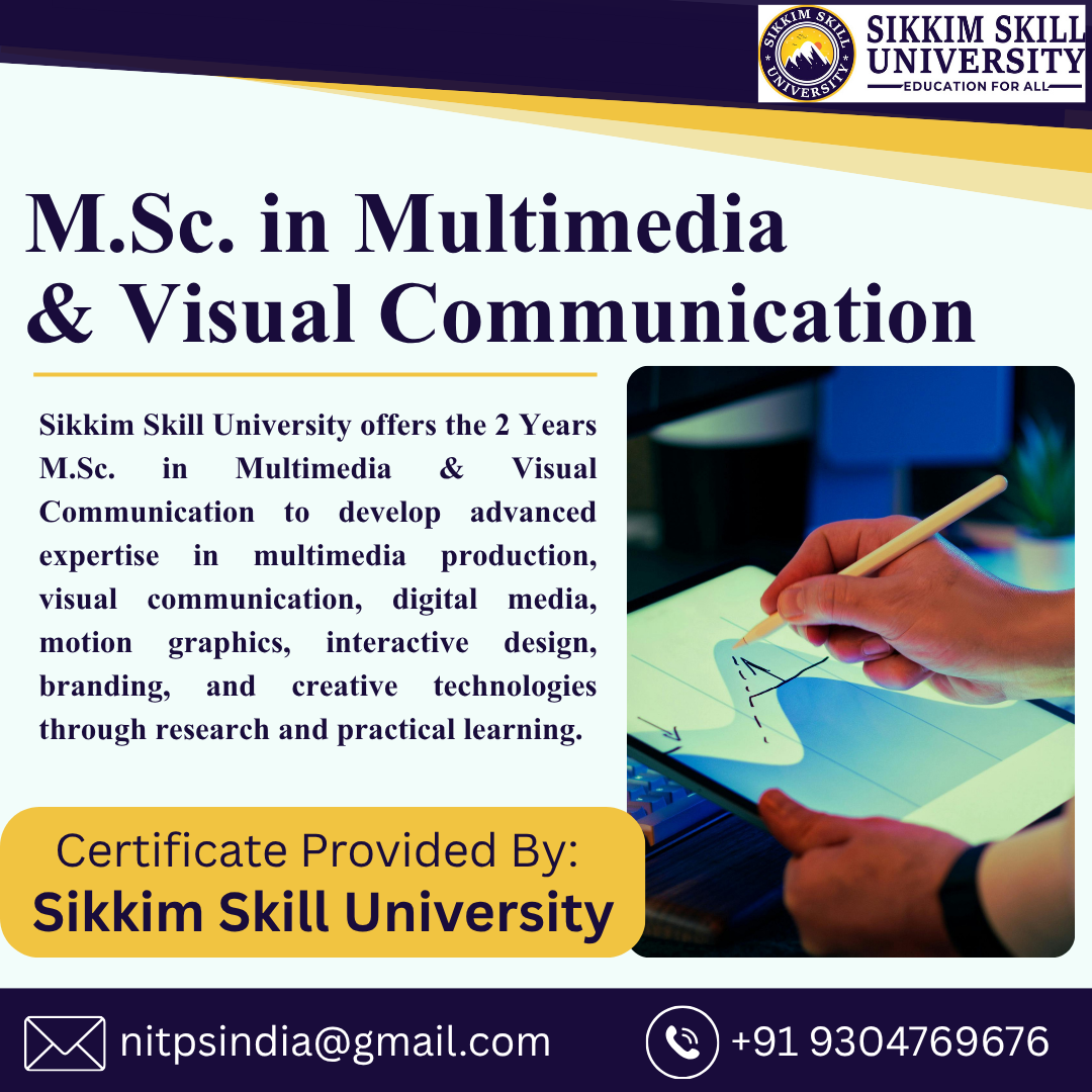 M.sc. In Multimedia & Visual Communication