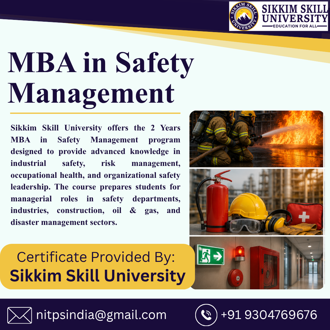 Mba In Safety Management