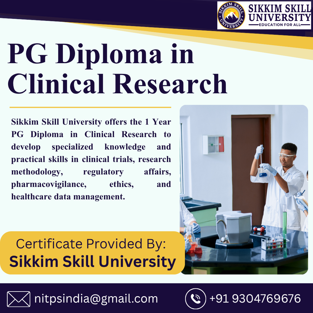 Pg Diploma In Clinical Research