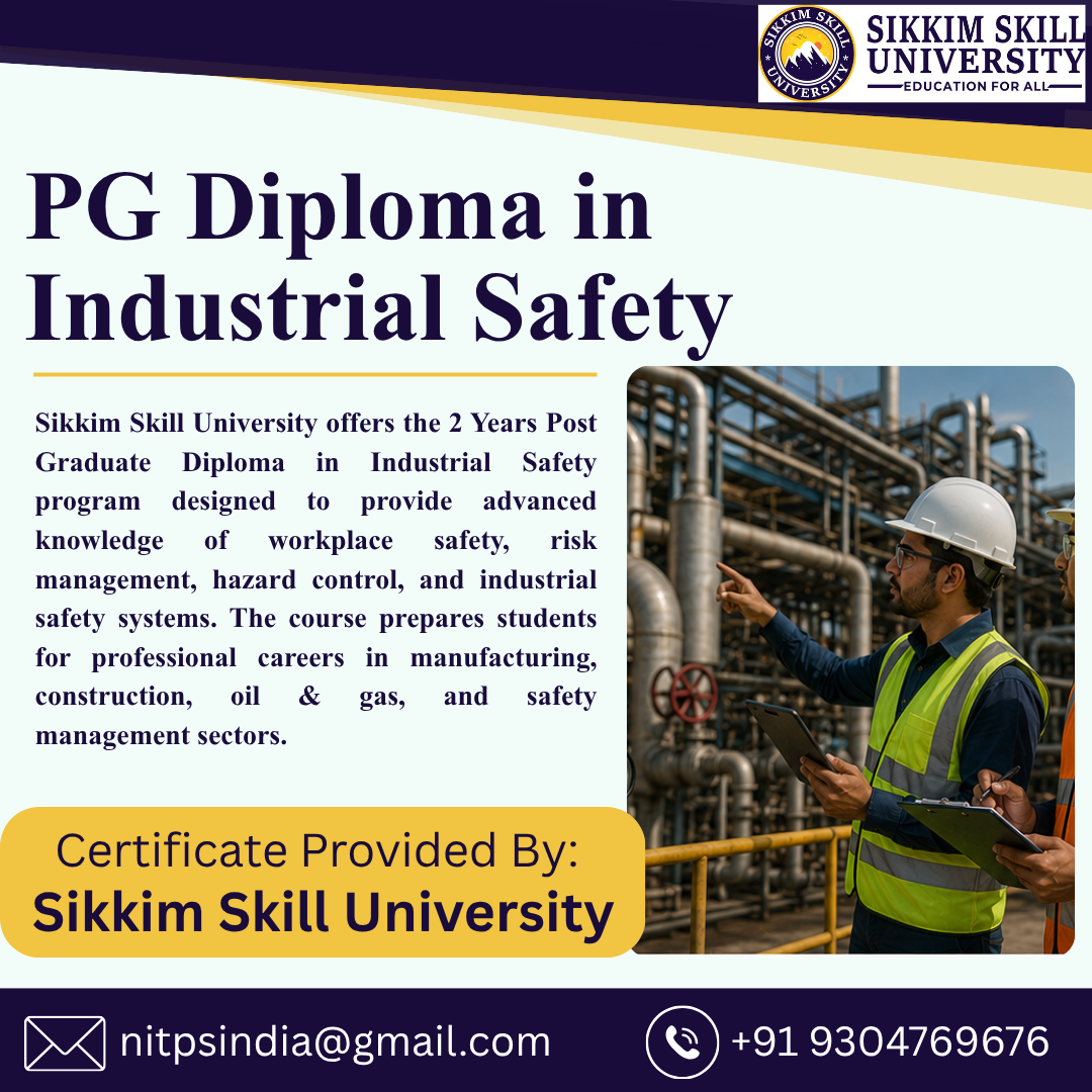 Pg Diploma In Industrial Safety