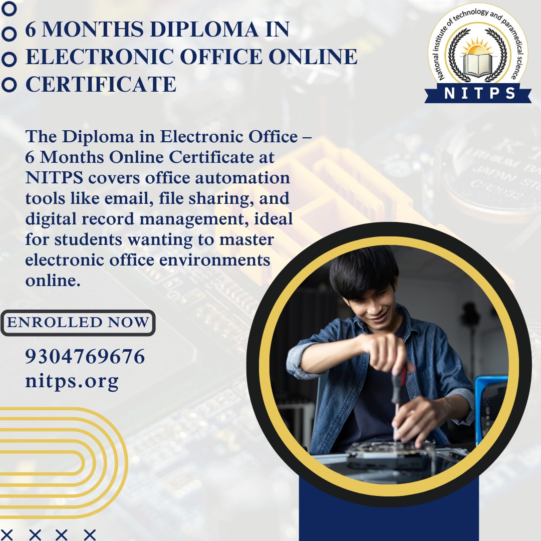Diploma in electronic office