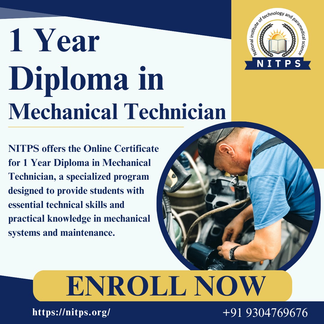 Diploma In Mechanical Technician