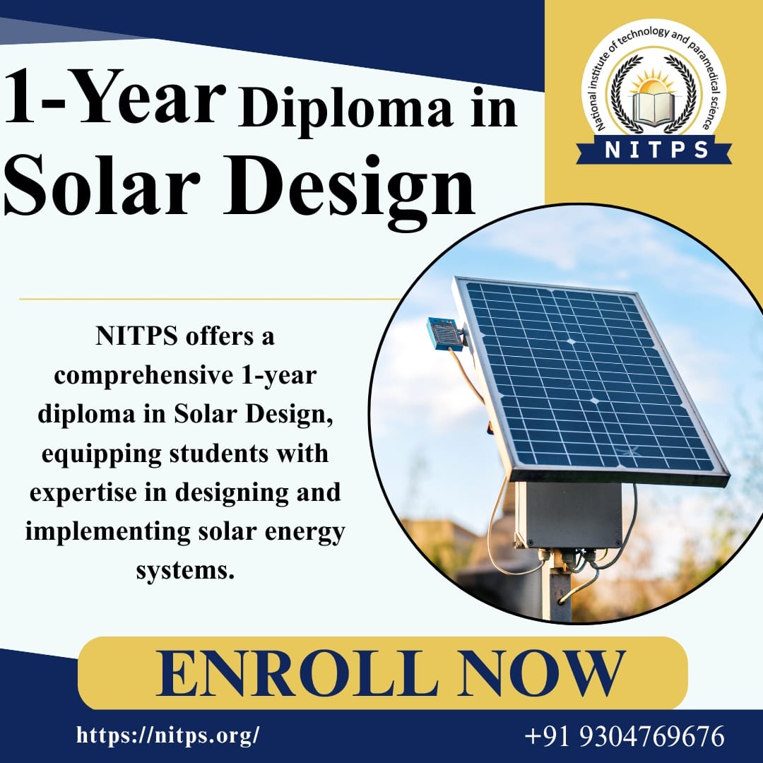 Diploma In Solar Design
