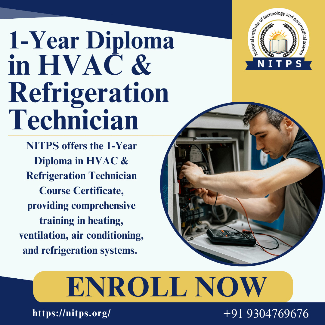 Diploma In Hvac & Refrigeration Technician