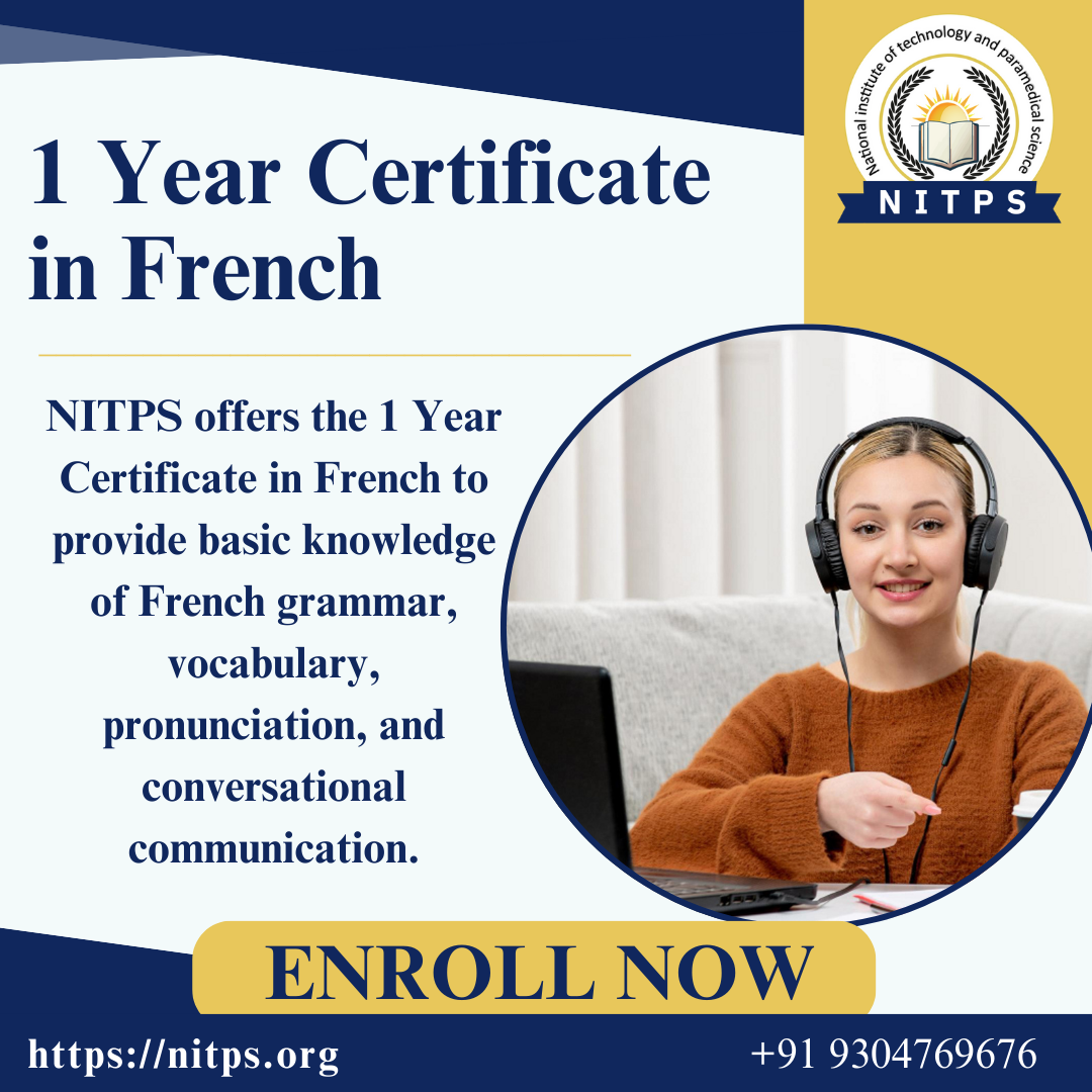 Certificate In French