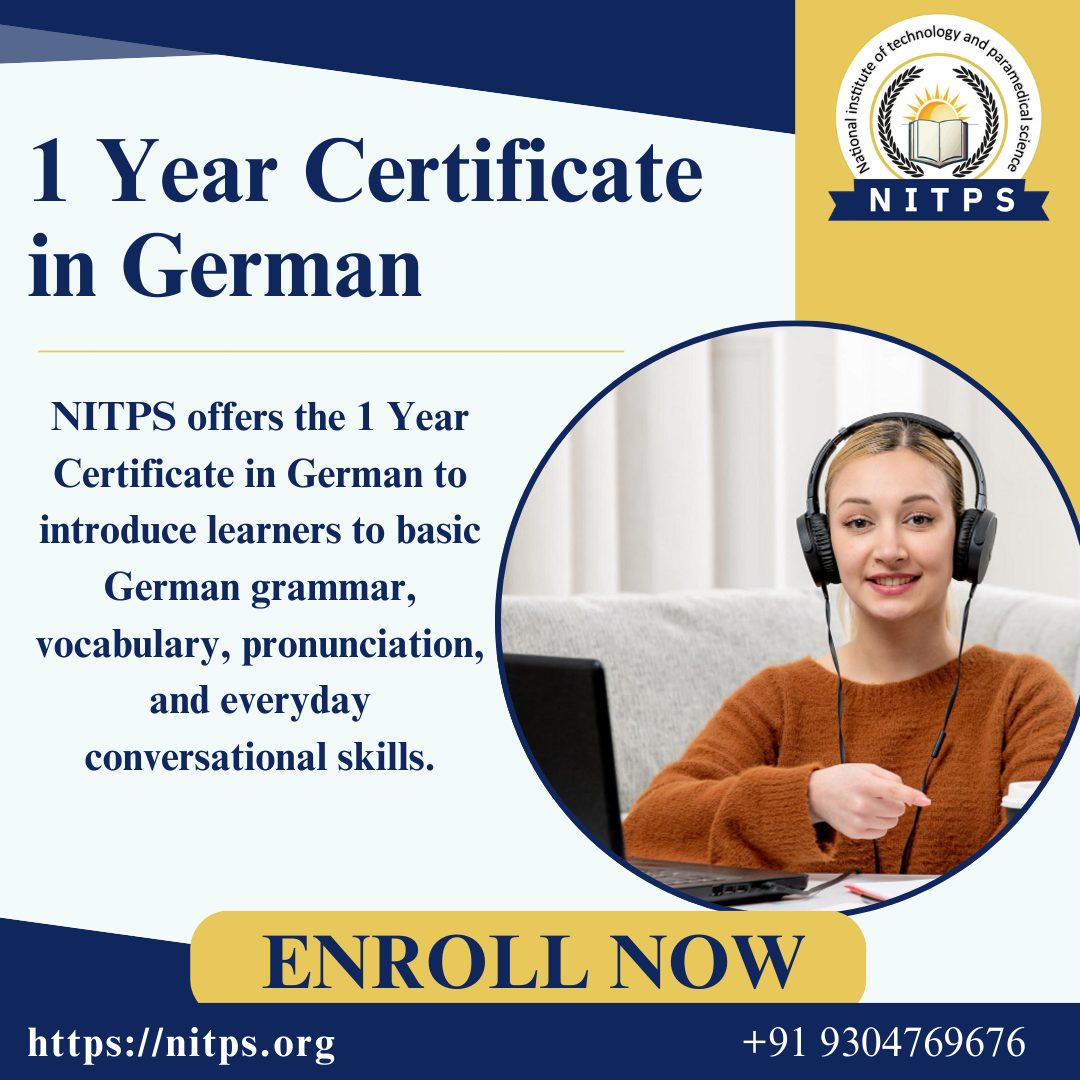 Certificate In German